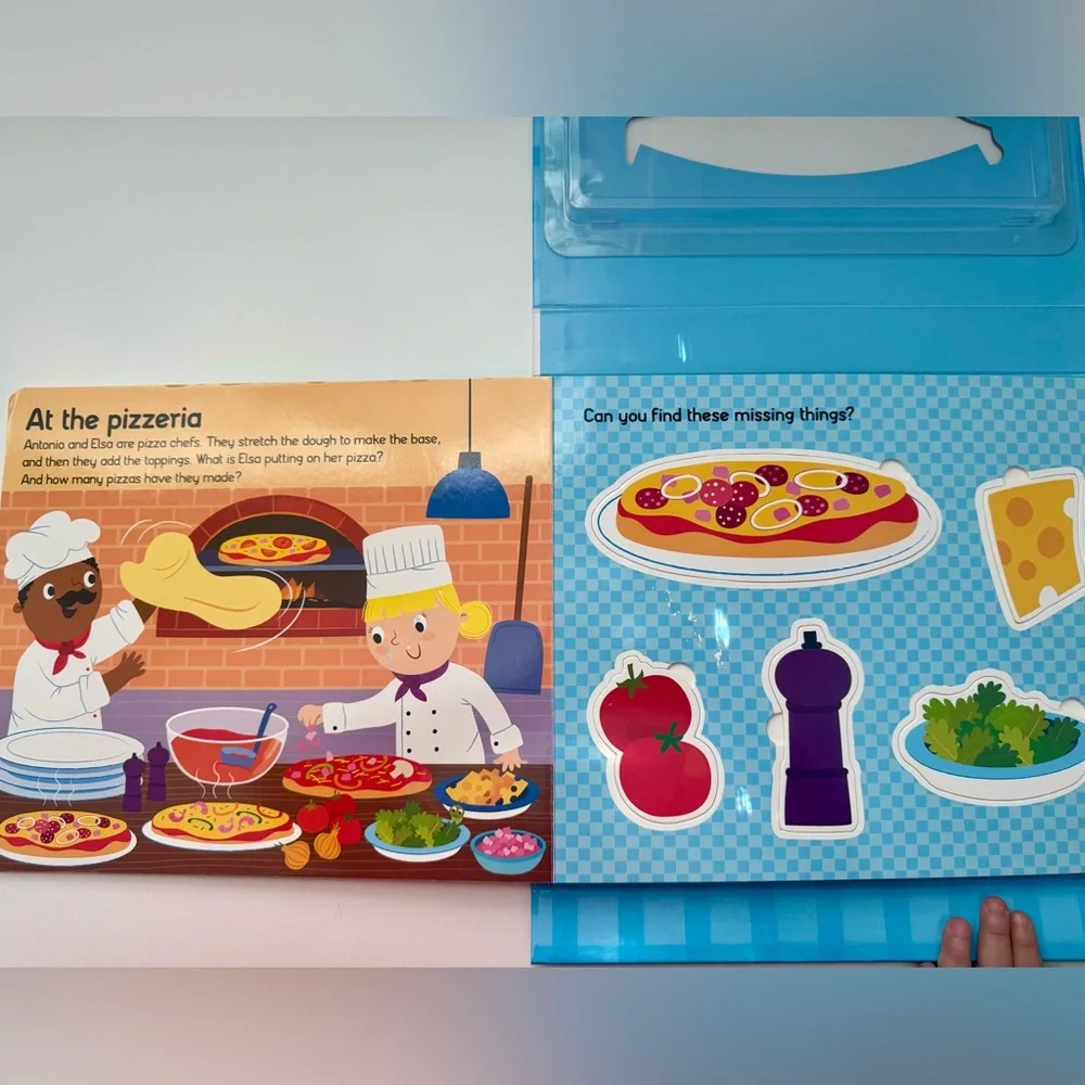 Chef's Kitchen Puzzle Book - Colorful